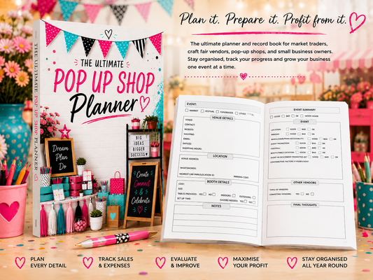 Pop Up Shop Event Planner
