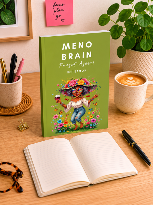 Meno Brain Forgot Again! Notebook