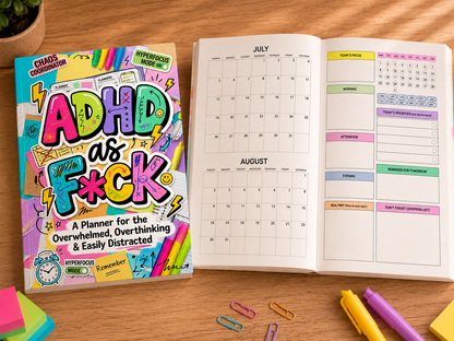 ADHD as F*CK - 90 Day Planner