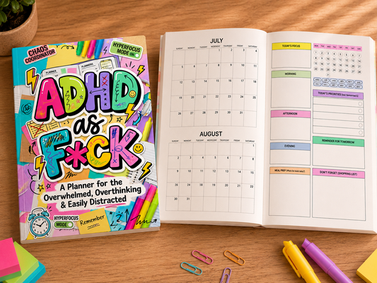 ADHD as F*CK - 90 Day Planner