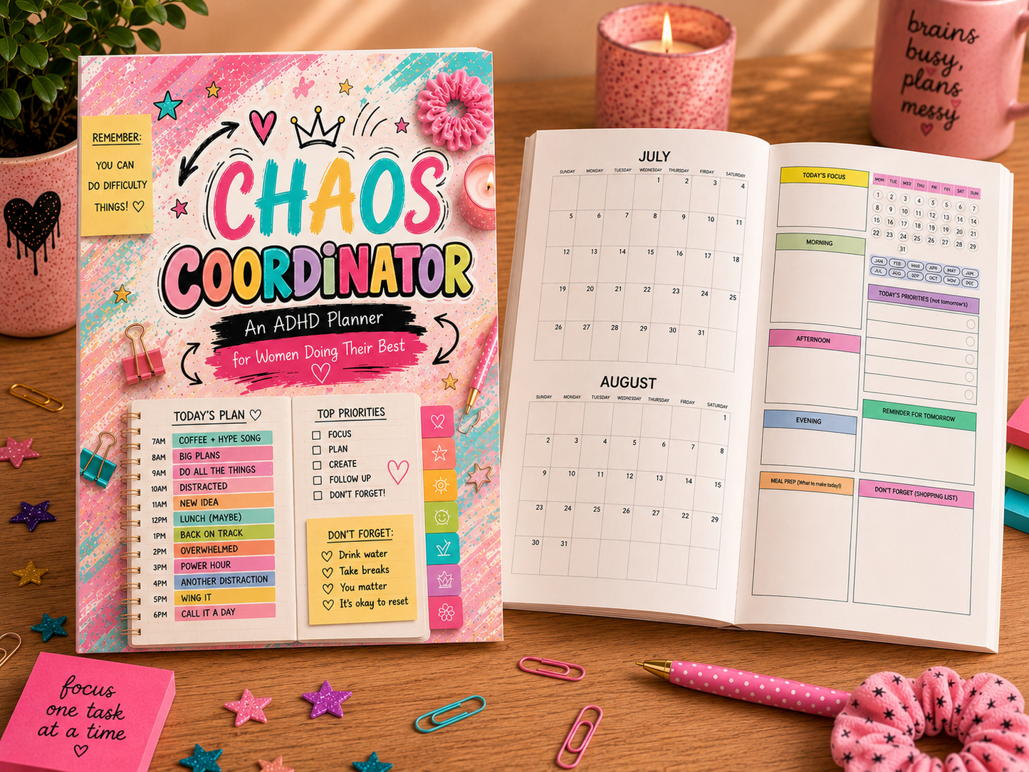 Chaos Coordinator - 90 Day ADHD Planner
