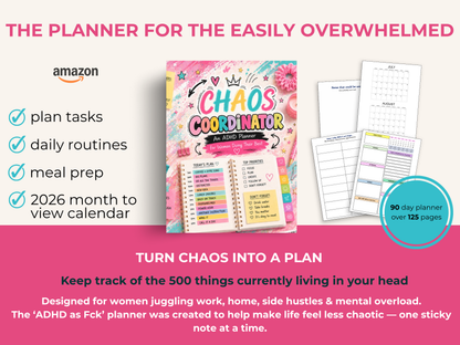 Chaos Coordinator - 90 Day ADHD Planner